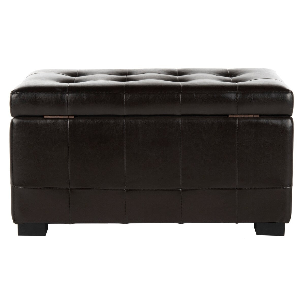 SAFAVIEH Lissa Storage Tufted Ottoman Bench