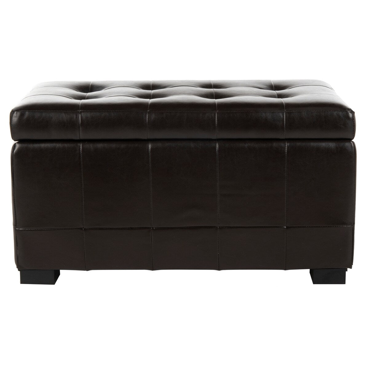 SAFAVIEH Lissa Storage Tufted Ottoman Bench