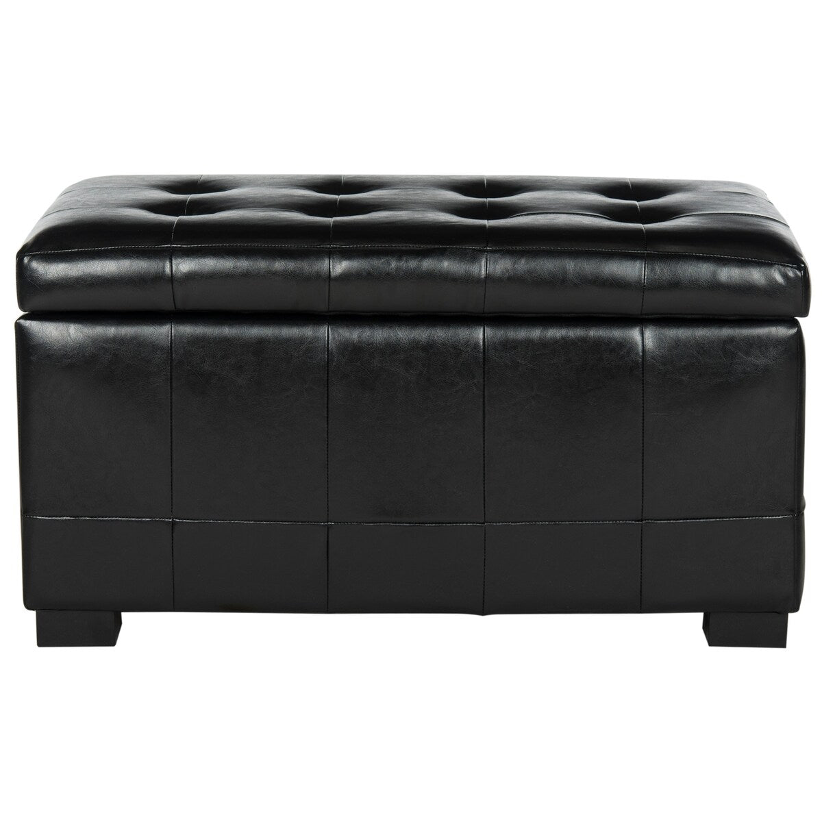 SAFAVIEH Lissa Storage Tufted Ottoman Bench