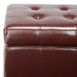 SAFAVIEH Lissa Storage Tufted Ottoman Bench