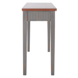 SAFAVIEH Loma Grey Console Table - 43.3" x 15.8" x 32" - 43Wx16Dx32H