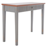 SAFAVIEH Loma Grey Console Table - 43.3" x 15.8" x 32" - 43Wx16Dx32H