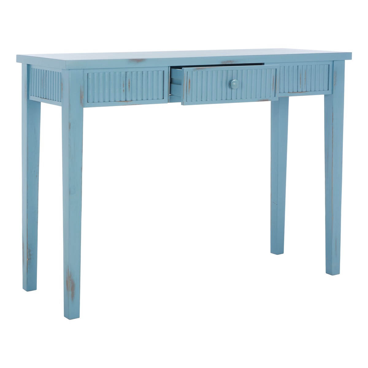 SAFAVIEH Loma Grey Console Table - 43.3" x 15.8" x 32" - 43Wx16Dx32H