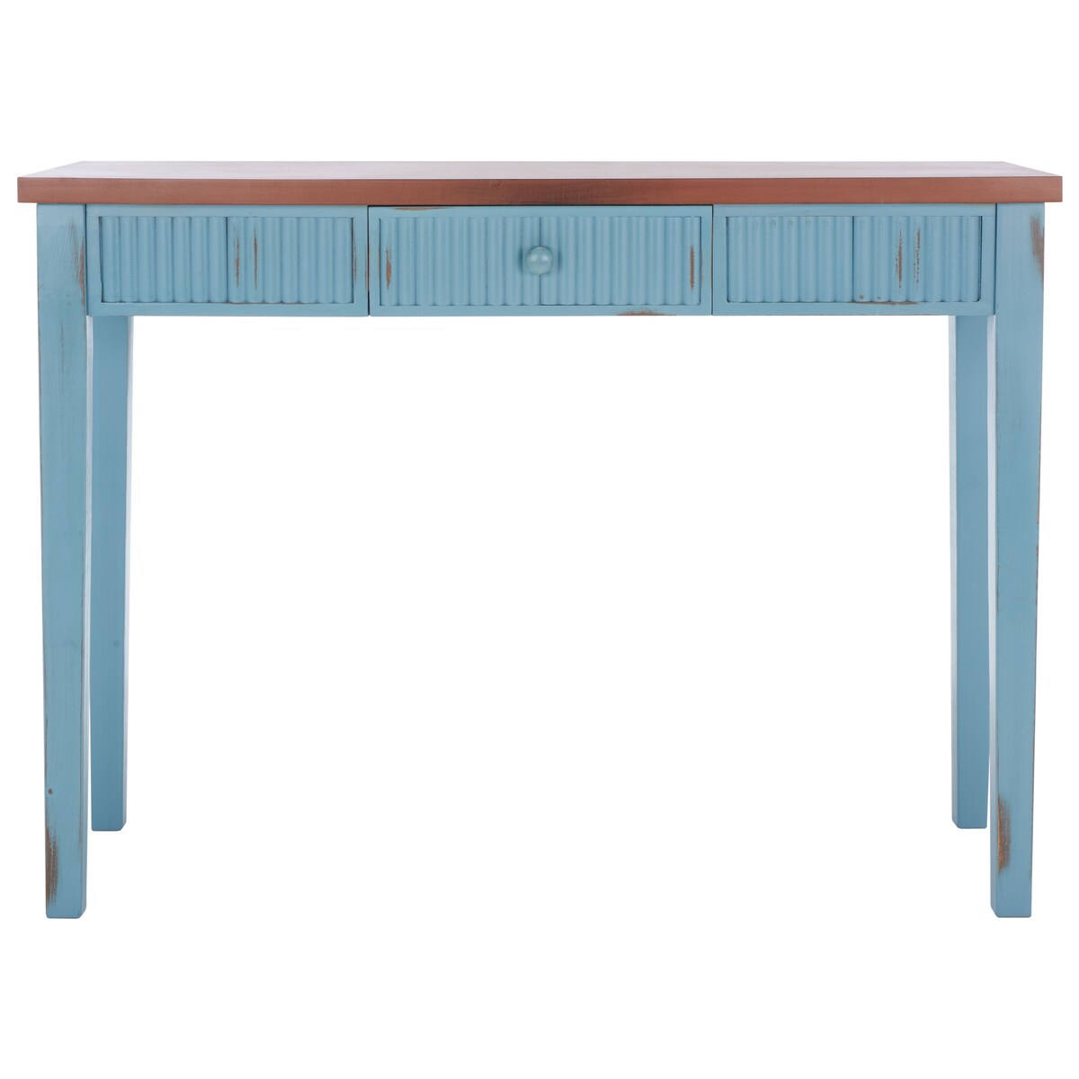 SAFAVIEH Loma Grey Console Table - 43.3" x 15.8" x 32" - 43Wx16Dx32H