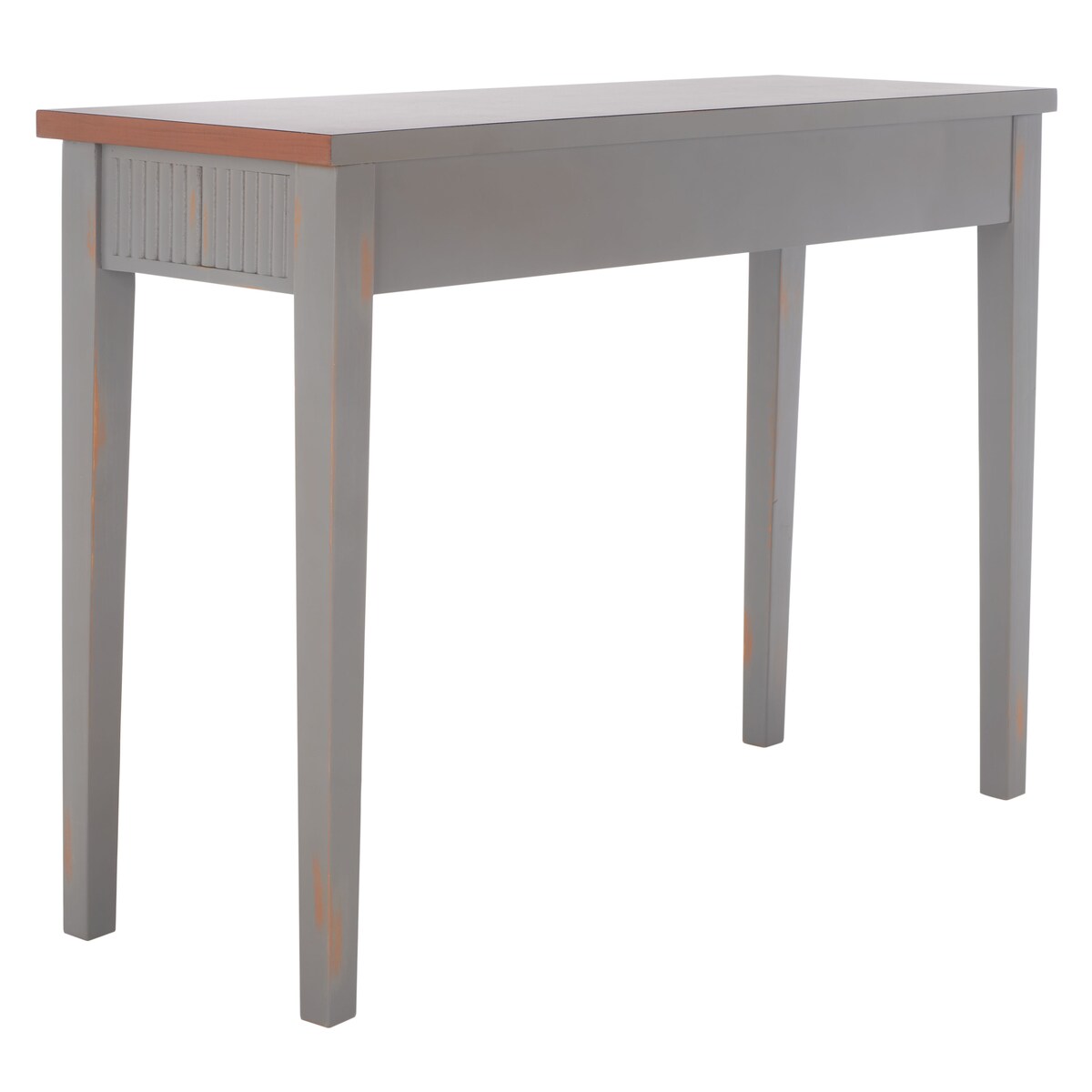 SAFAVIEH Loma Grey Console Table - 43.3" x 15.8" x 32" - 43Wx16Dx32H