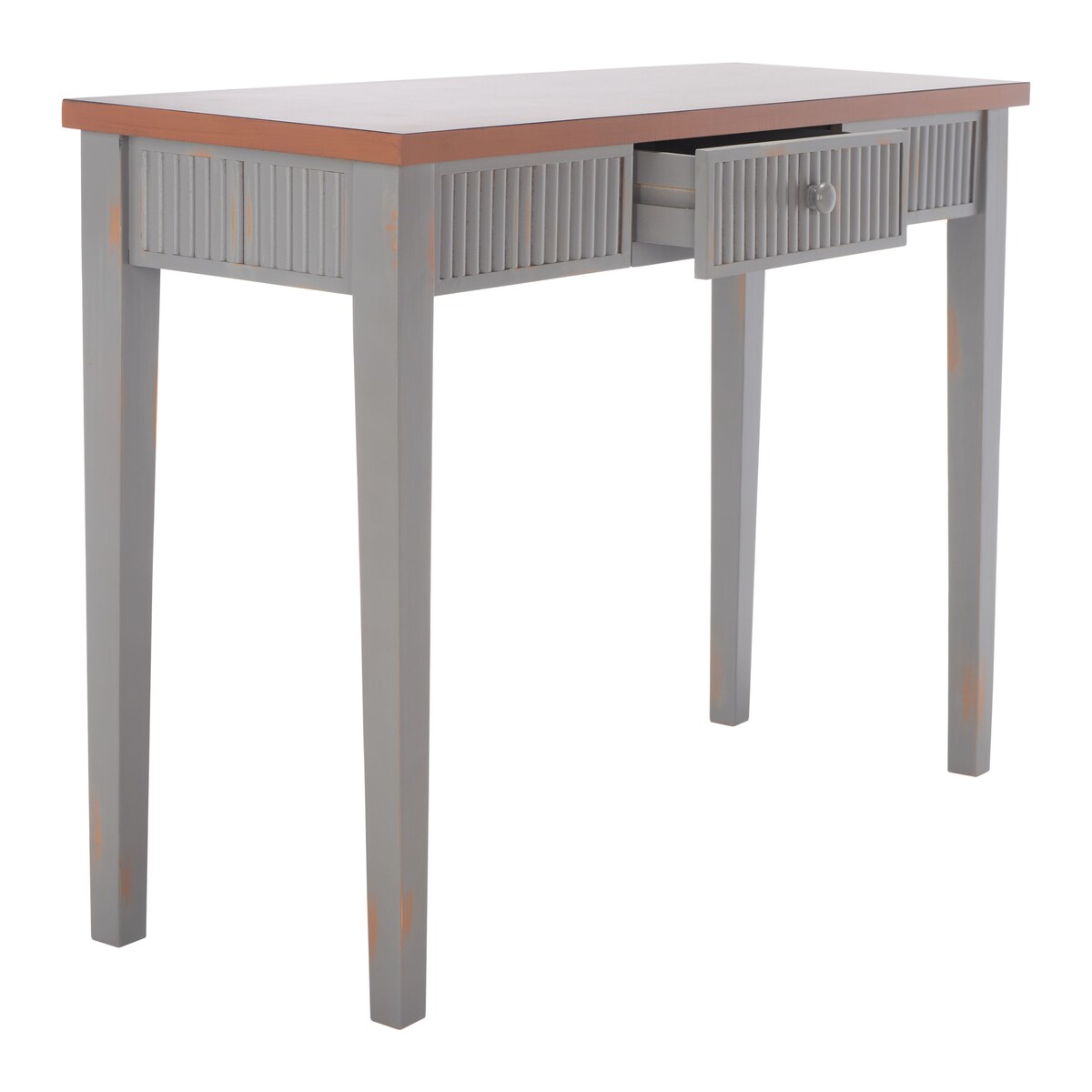 SAFAVIEH Loma Grey Console Table - 43.3" x 15.8" x 32" - 43Wx16Dx32H