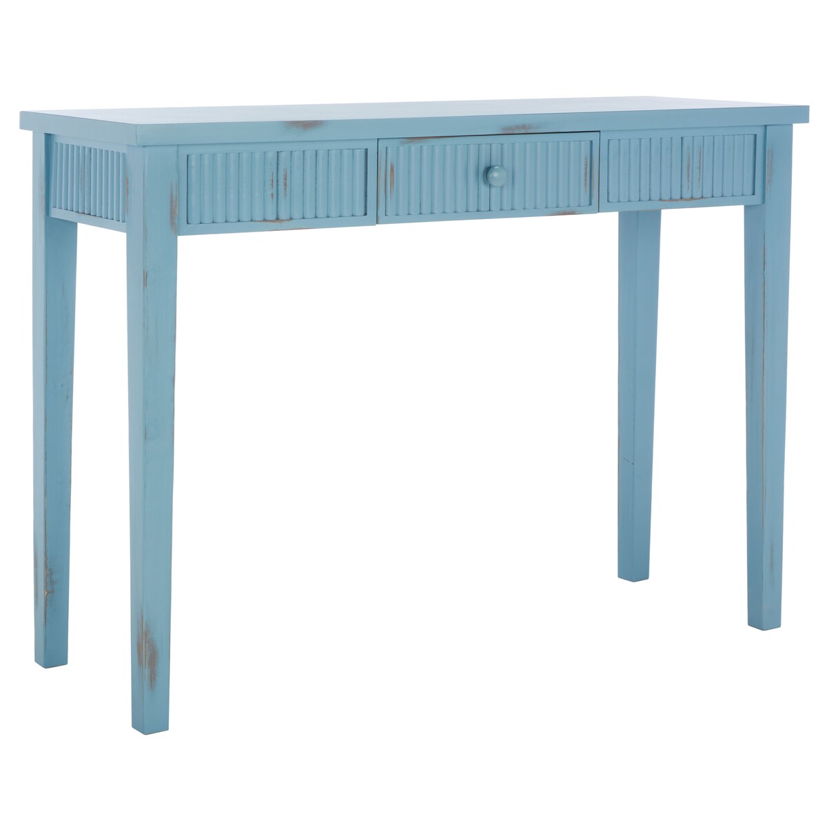 SAFAVIEH Loma Grey Console Table - 43.3" x 15.8" x 32" - 43Wx16Dx32H