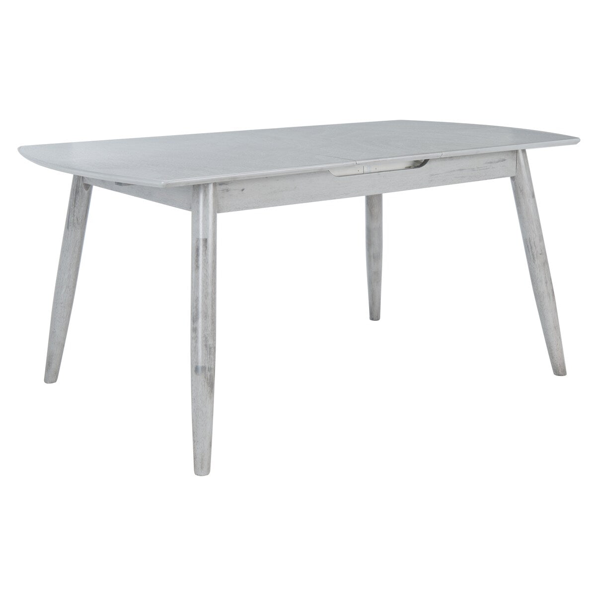 SAFAVIEH Lonneke Auto-Mechanism Extension Dining Room Table - 63" W x 35" L x 29" H - 63Wx35Dx29H