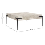 SAFAVIEH Loraine Square Coffee Table - 32Wx32Dx14H