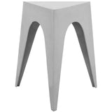 SAFAVIEH Lorelei Triangle Silver Side Table - 15.8" x 15.8" x 21.3" - 14Wx16Dx21H