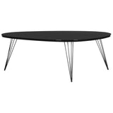 SAFAVIEH Louann Oak Finish/ Black Coffee Table - 44" x 31.5" x 15.6" - 44Wx32Dx16H