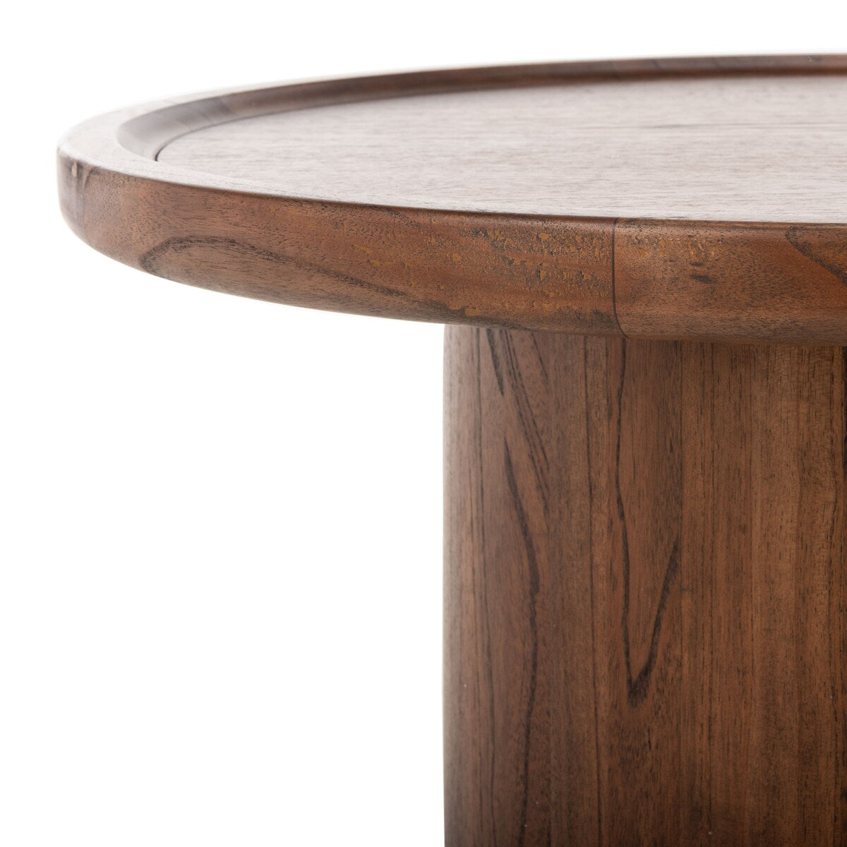 SAFAVIEH Lovey Round Pedestal Coffee Table - Natural. - 28Wx28Dx16H