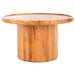 SAFAVIEH Lovey Round Pedestal Coffee Table - Natural. - 28Wx28Dx16H