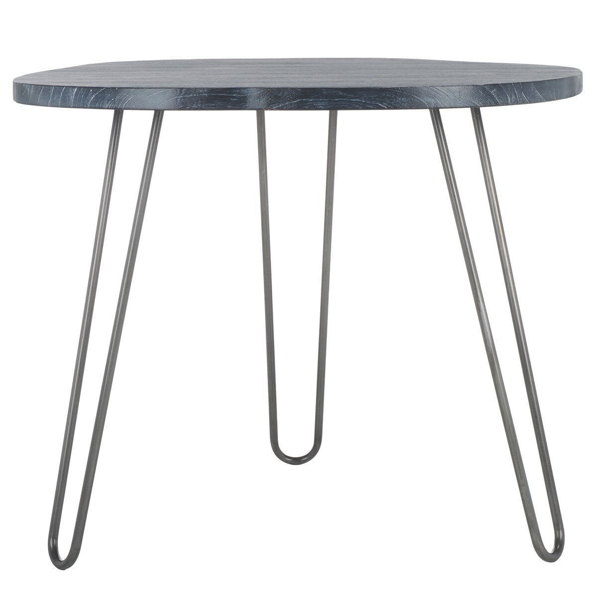 SAFAVIEH Lozka Wood Top Grey / White Wash Dining Table - 39.4" x 35.4" x 29.9" - 39Wx35Dx30H