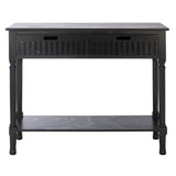 SAFAVIEH Lucetta 2-Drawer Console Table - 35.5" W x 13" L x 29.5" H - 36Wx13Dx30H