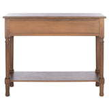 SAFAVIEH Lucetta 2-Drawer Console Table - 35.5" W x 13" L x 29.5" H - 36Wx13Dx30H