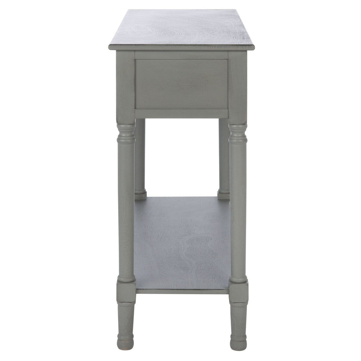 SAFAVIEH Lucetta 2-Drawer Console Table - 35.5" W x 13" L x 29.5" H - 36Wx13Dx30H