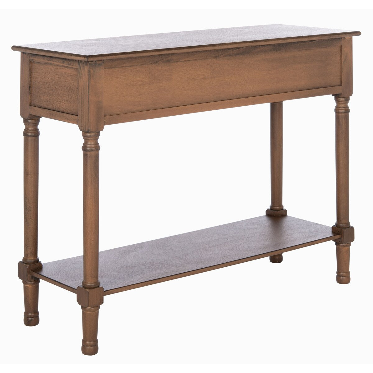 SAFAVIEH Lucetta 2-Drawer Console Table - 35.5" W x 13" L x 29.5" H - 36Wx13Dx30H