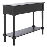 SAFAVIEH Lucetta 2-Drawer Console Table - 35.5" W x 13" L x 29.5" H - 36Wx13Dx30H