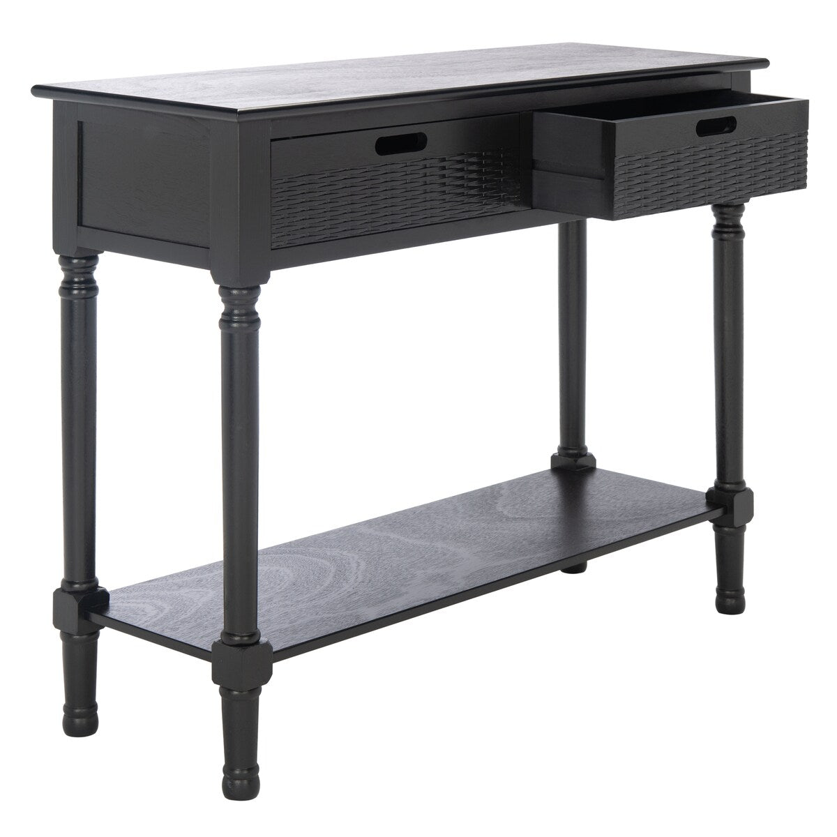 SAFAVIEH Lucetta 2-Drawer Console Table - 35.5" W x 13" L x 29.5" H - 36Wx13Dx30H