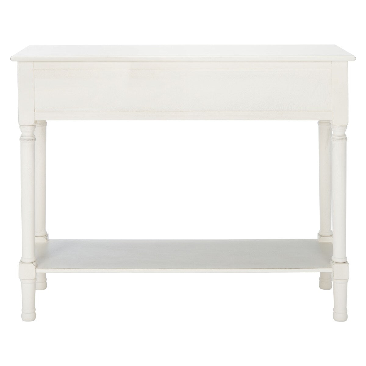 SAFAVIEH Lucetta 2-Drawer Console Table - 35.5" W x 13" L x 29.5" H - 36Wx13Dx30H