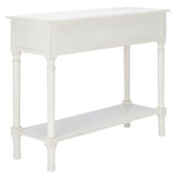 SAFAVIEH Lucetta 2-Drawer Console Table - 35.5" W x 13" L x 29.5" H - 36Wx13Dx30H