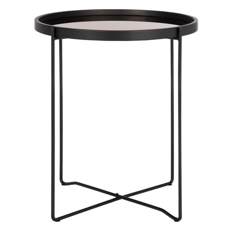 SAFAVIEH Ludie Small Round Tray Top Accent Table - 20Wx20Dx24H