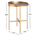 SAFAVIEH Luna Round Side Table - 16Wx16Dx21H