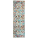 SAFAVIEH Luxor Joetta Boho Medallion Turquoise/ Aqua Rug