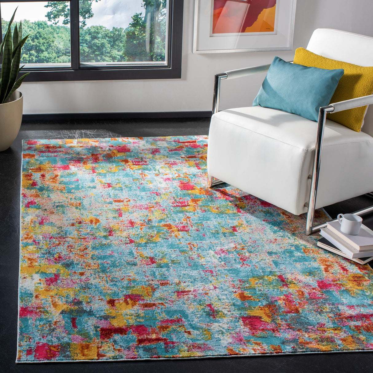 SAFAVIEH Luxor Mariann Boho Abstract Rug