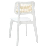 SAFAVIEH Luz Cane Dining Chair - 17" W x 20" D x 32" H - 17Wx20Dx32H