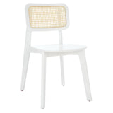 SAFAVIEH Luz Cane Dining Chair - 17" W x 20" D x 32" H - 17Wx20Dx32H