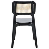 SAFAVIEH Luz Cane Dining Chair - 17" W x 20" D x 32" H - 17Wx20Dx32H