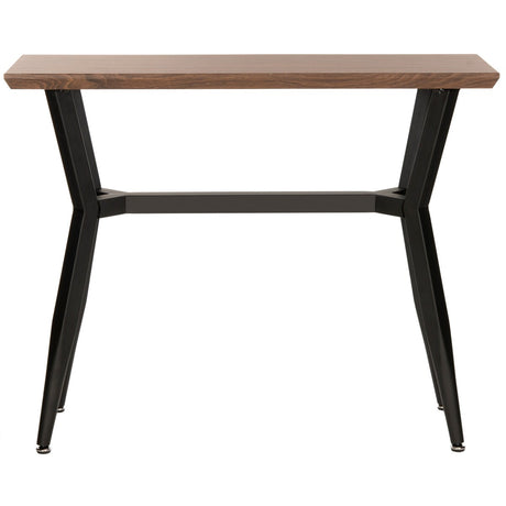 SAFAVIEH Lynda Brown/ Black Console Table - 39.4" x 13.7" x 31.4" - 39Wx14Dx31H