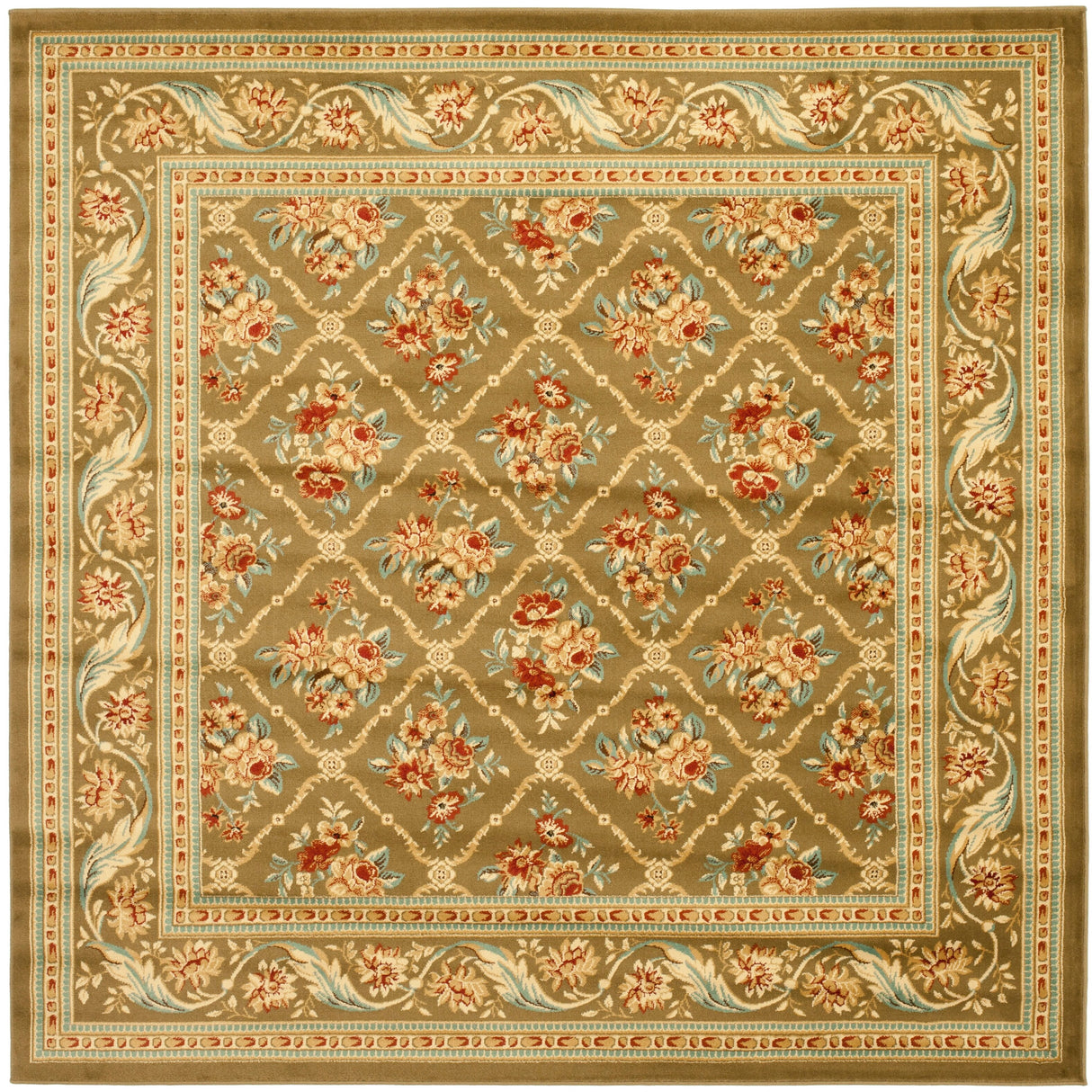 SAFAVIEH Lyndhurst Argelia Traditional Oriental Trellis Rug