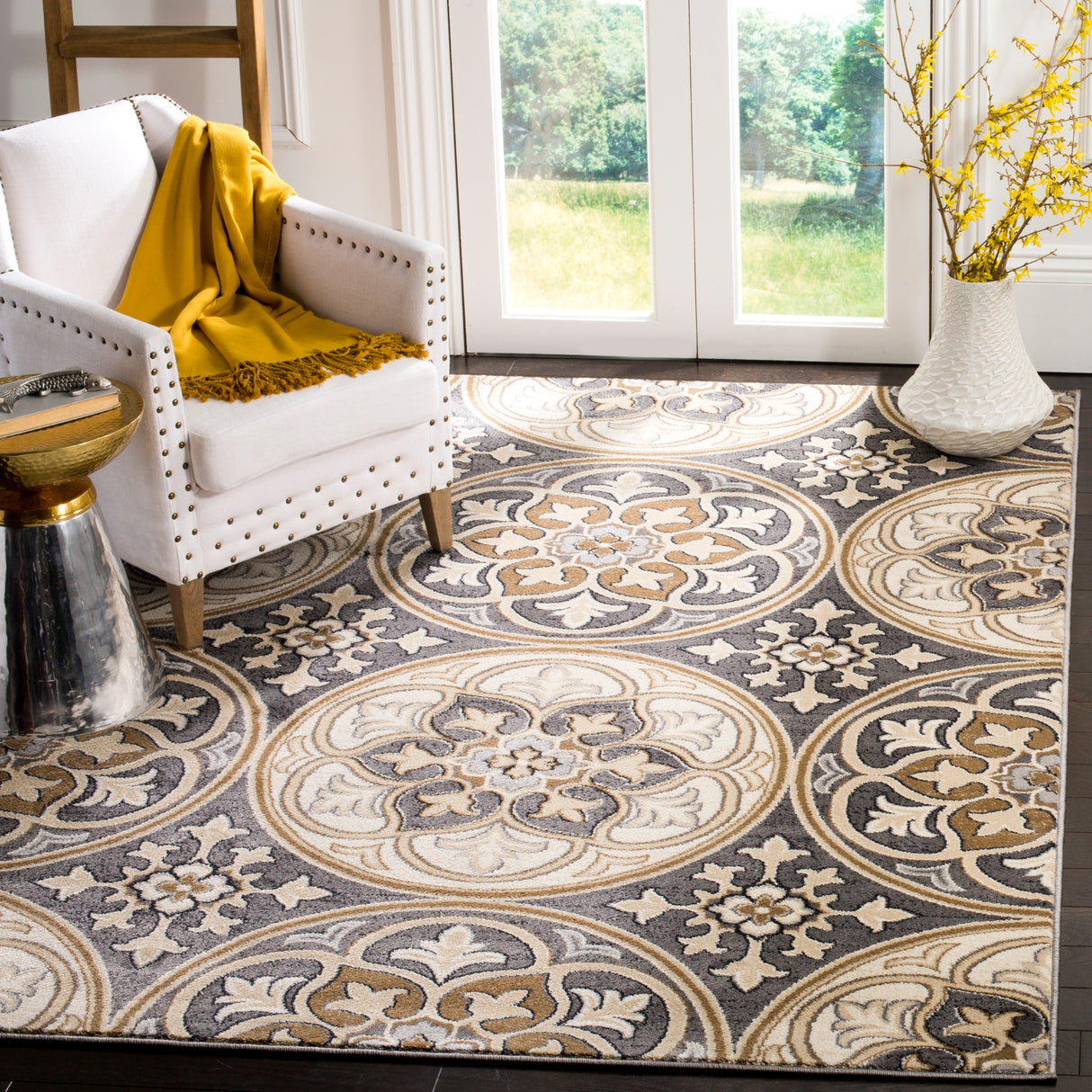 SAFAVIEH Lyndhurst Arora Medallion Rug