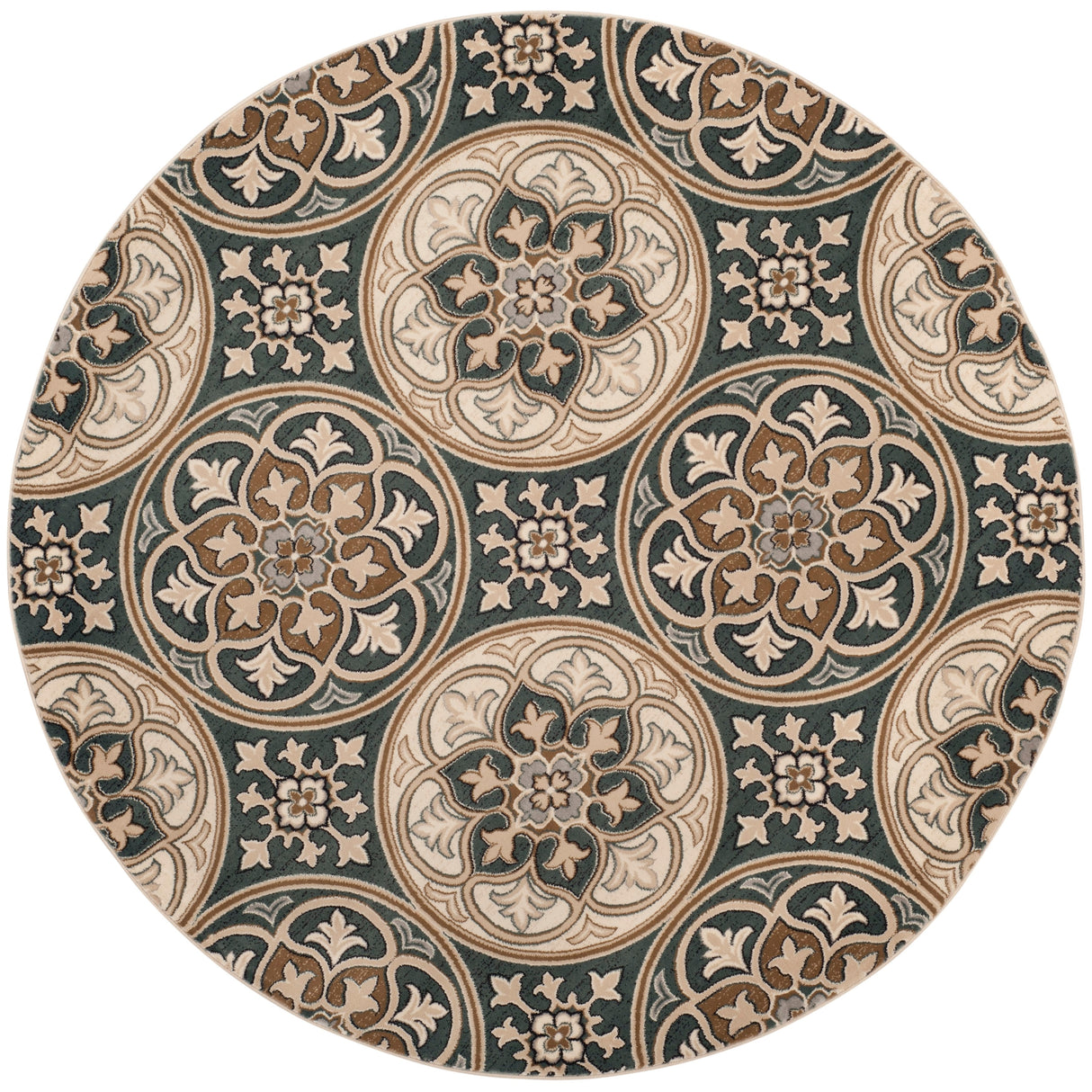 SAFAVIEH Lyndhurst Arora Medallion Rug