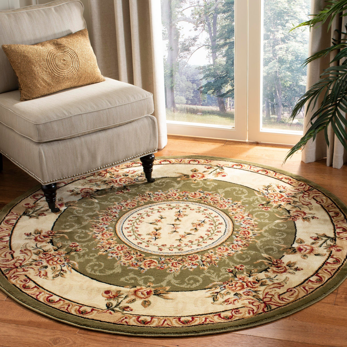 SAFAVIEH Lyndhurst Nannette Traditional Oriental Medallion Rug