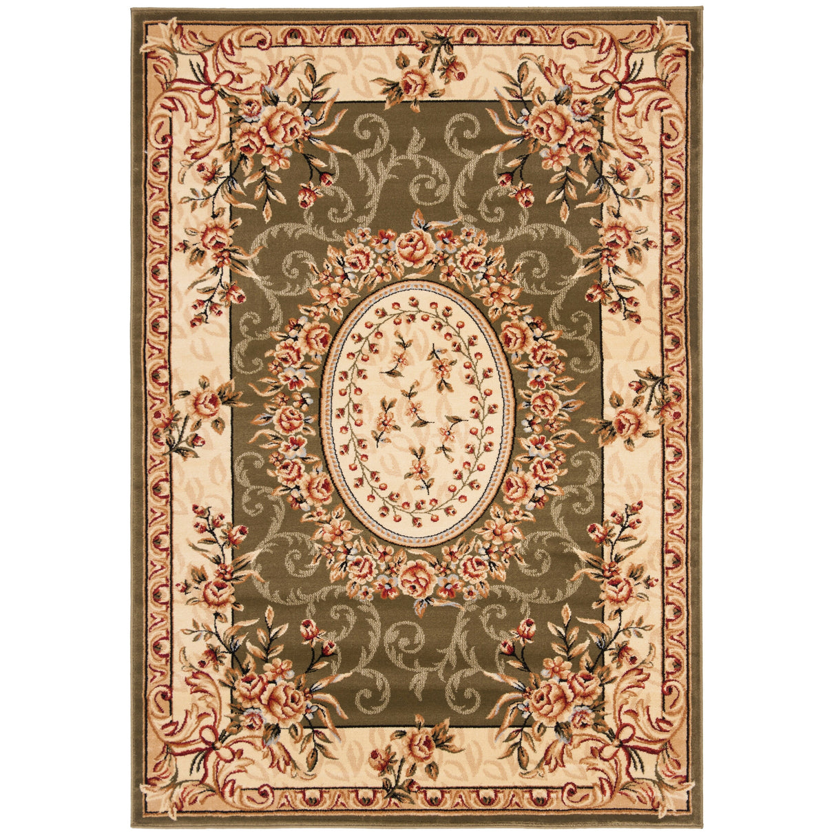 SAFAVIEH Lyndhurst Nannette Traditional Oriental Medallion Rug