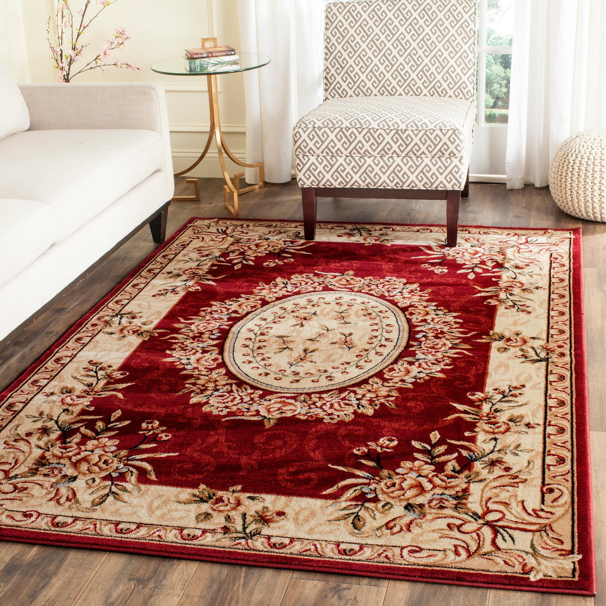 SAFAVIEH Lyndhurst Nannette Traditional Oriental Medallion Rug