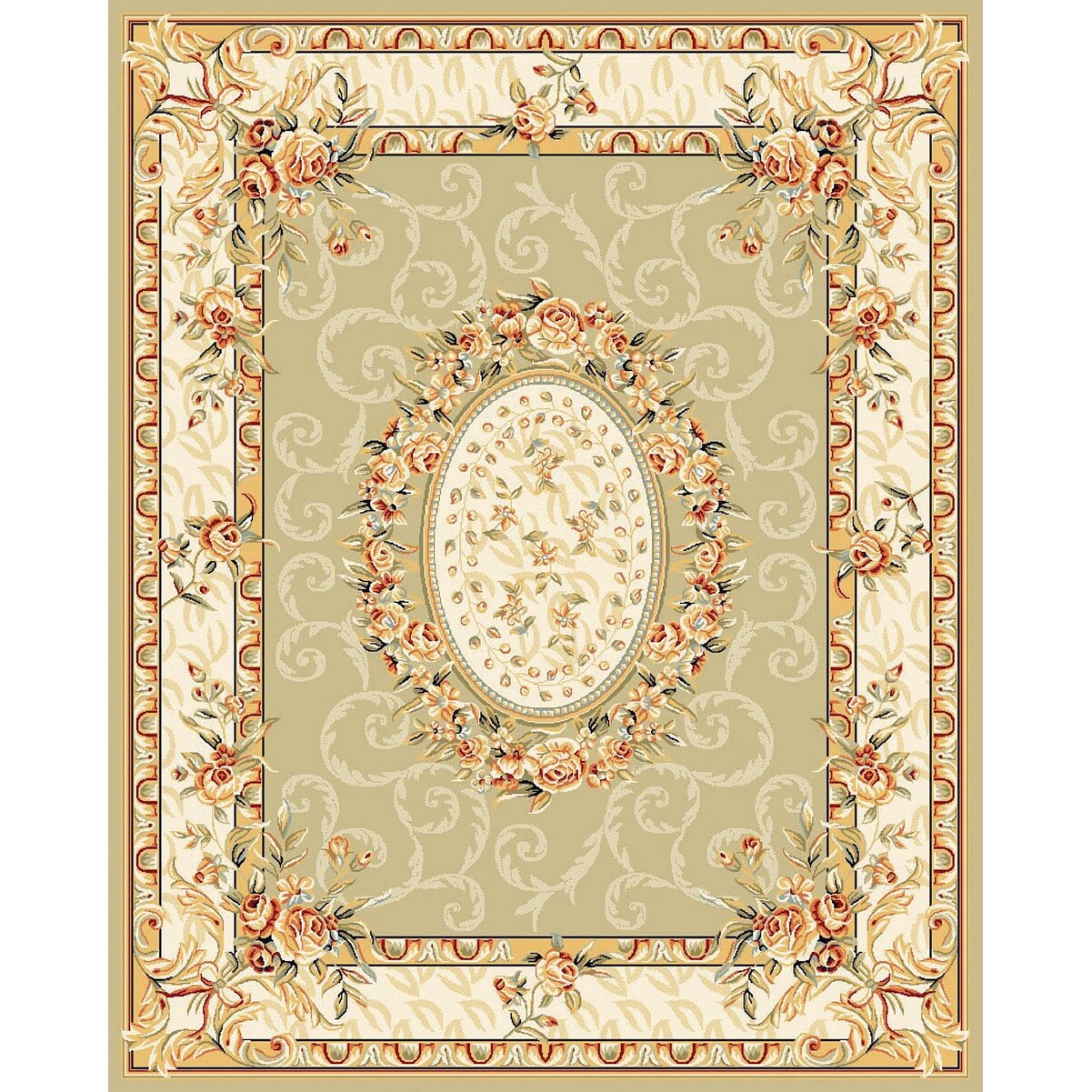 SAFAVIEH Lyndhurst Nannette Traditional Oriental Medallion Rug