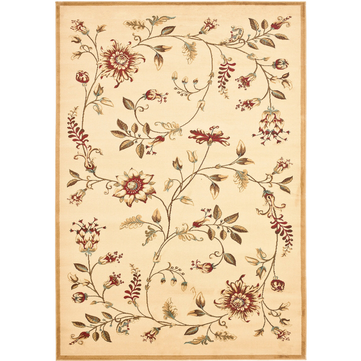 SAFAVIEH Lyndhurst Nazaria Traditional Floral Rug