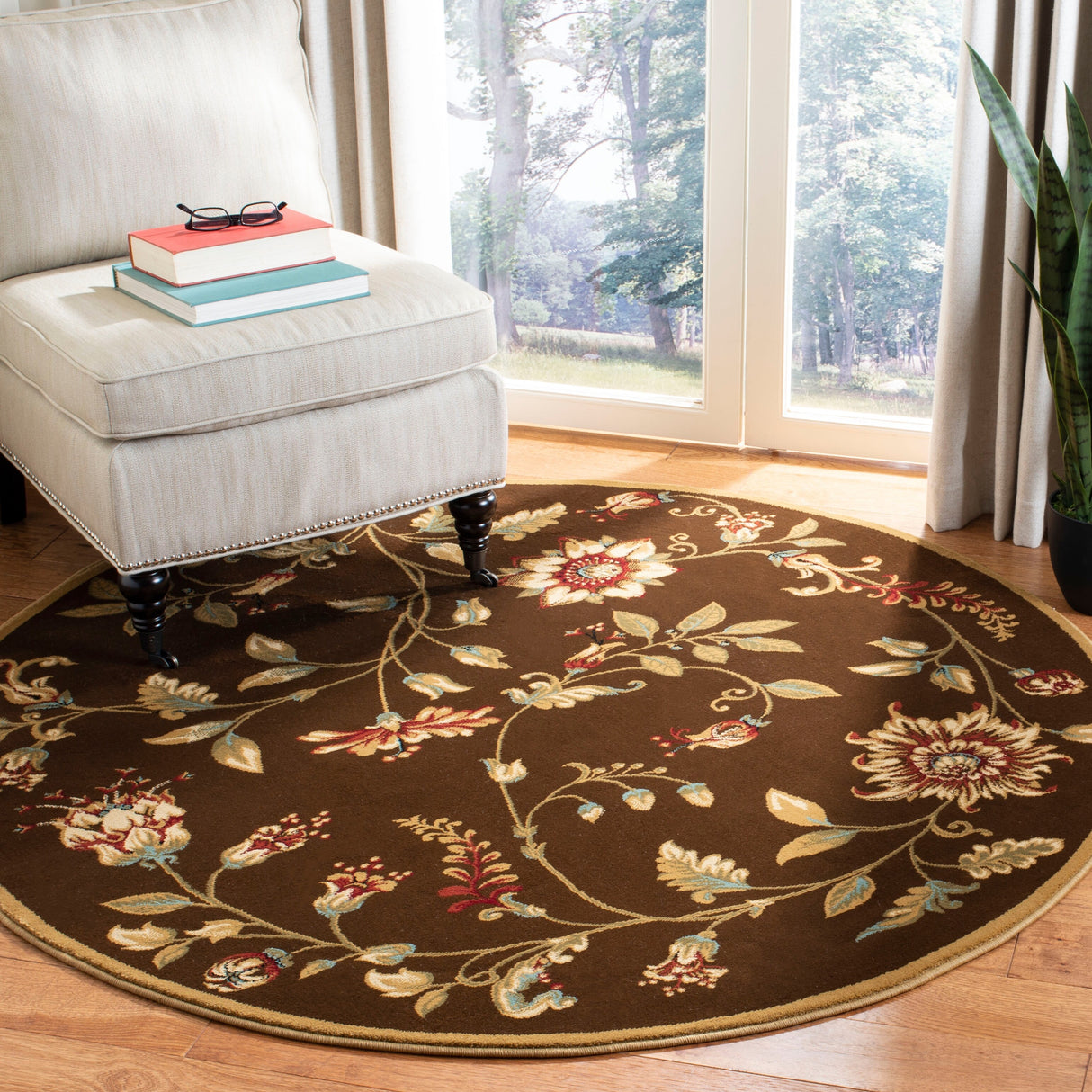 SAFAVIEH Lyndhurst Nazaria Traditional Floral Rug