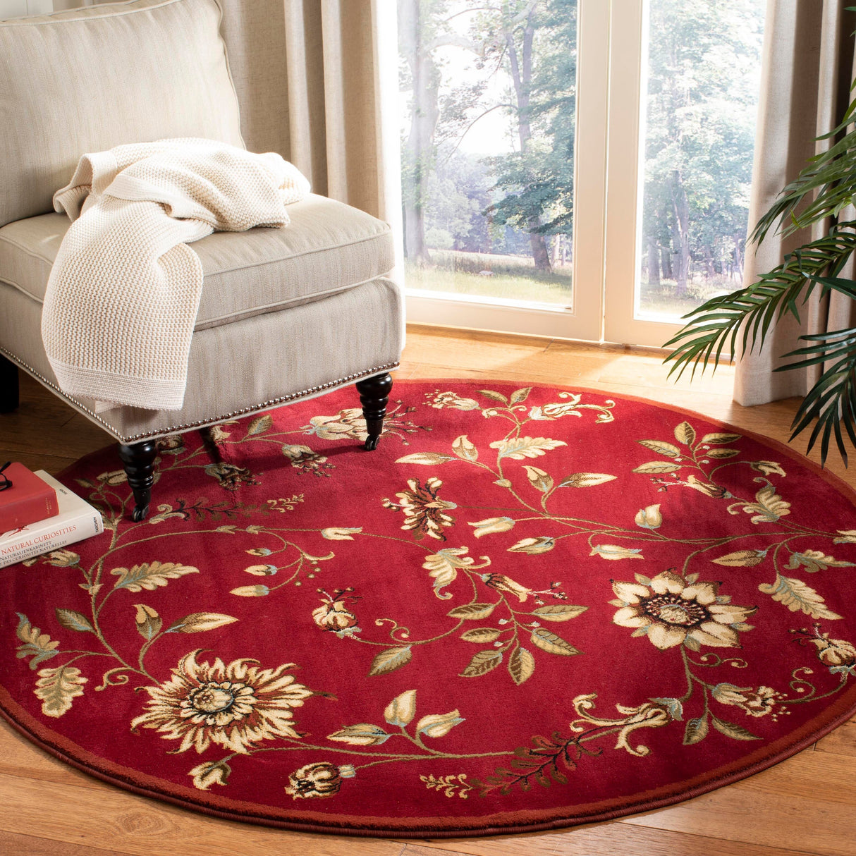 SAFAVIEH Lyndhurst Nazaria Traditional Floral Rug