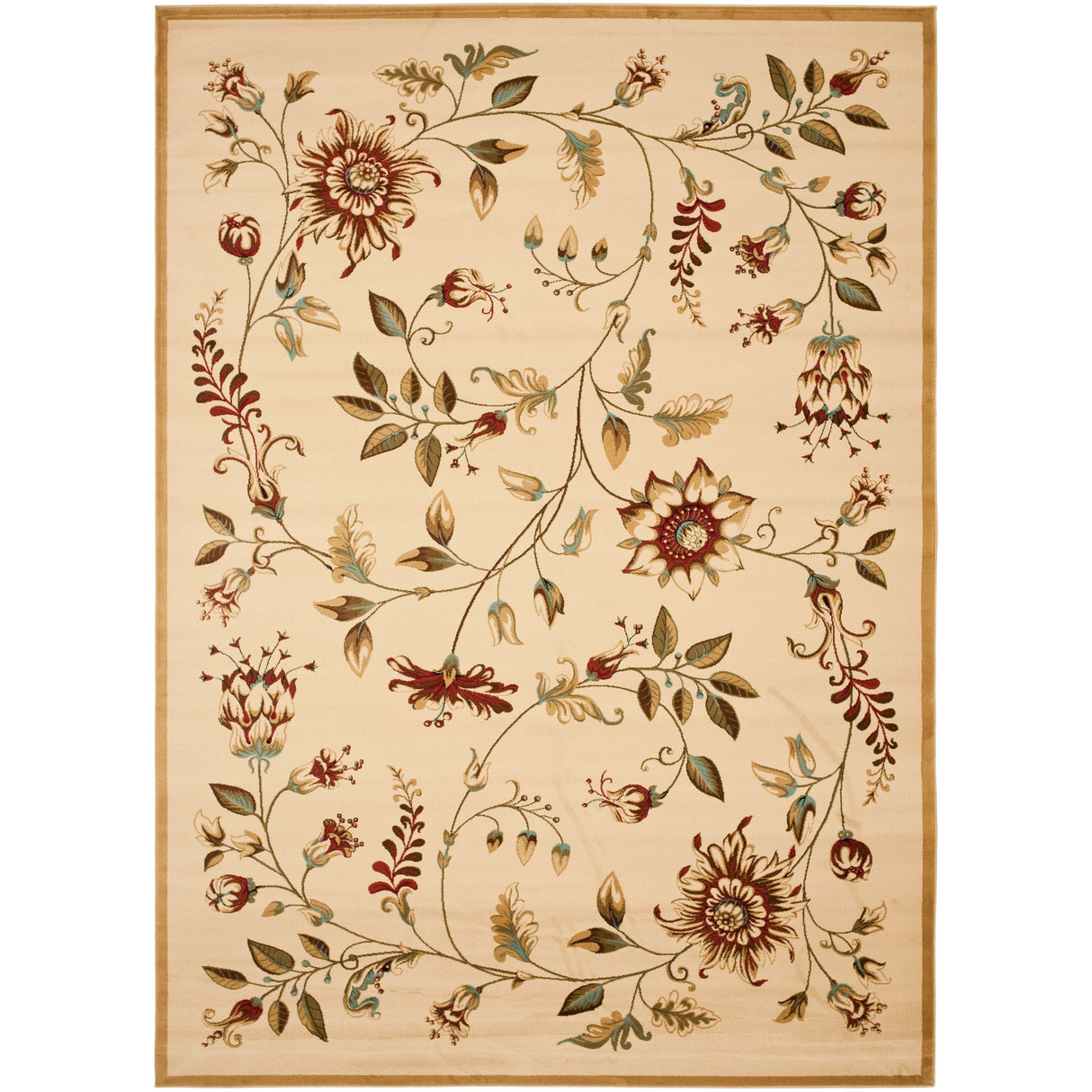 SAFAVIEH Lyndhurst Nazaria Traditional Floral Rug