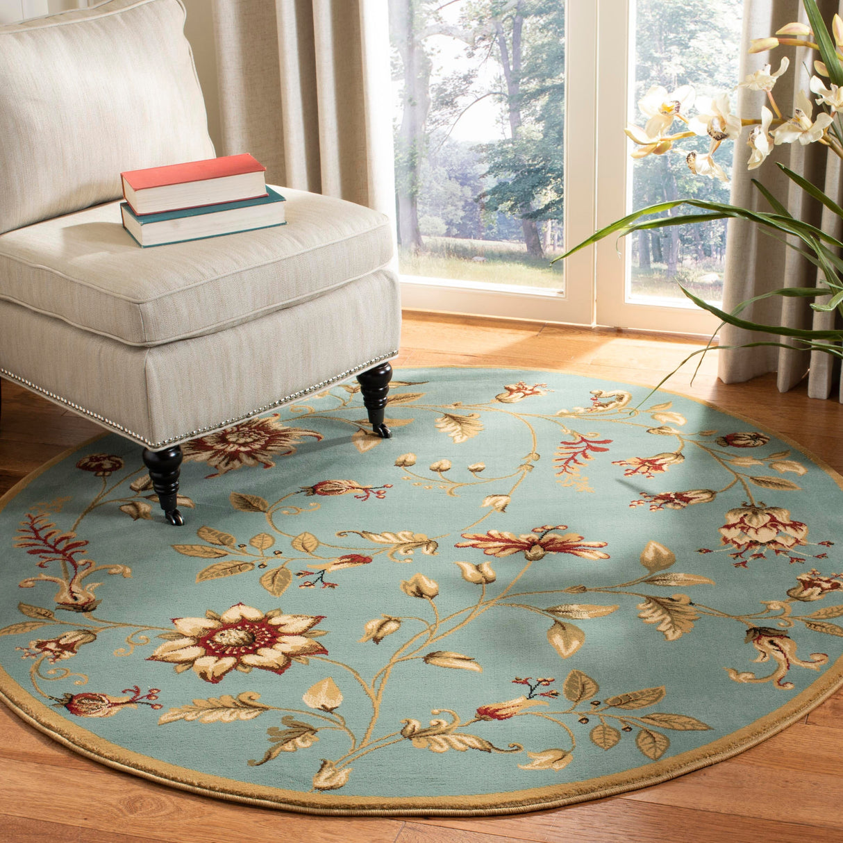 SAFAVIEH Lyndhurst Nazaria Traditional Floral Rug