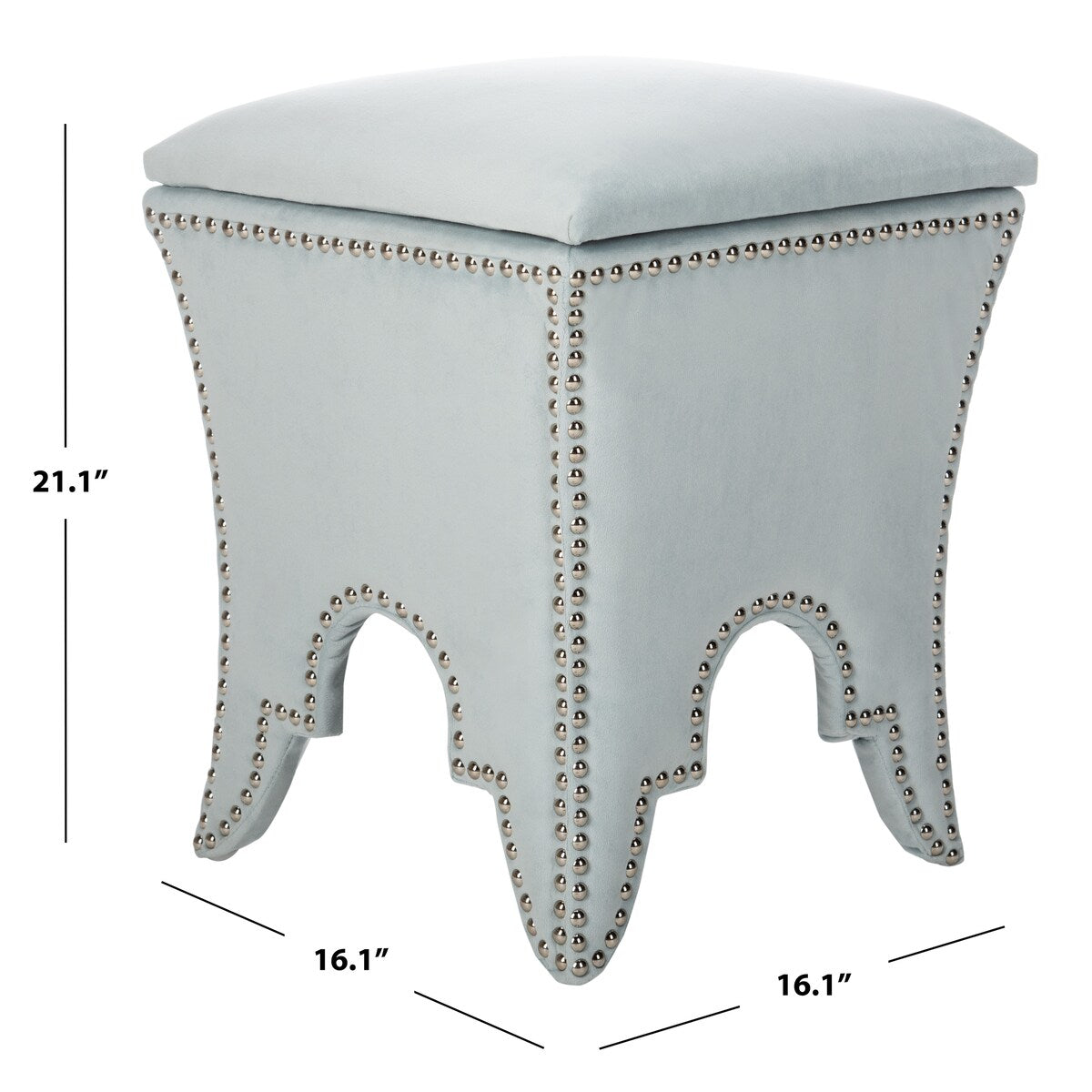 SAFAVIEH Lynsey Storage Ottoman