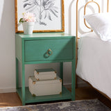 SAFAVIEH Maci 1-Drawer 1-Shelf Accent Table Nightstand