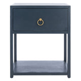 SAFAVIEH Maci 1-Drawer 1-Shelf Accent Table Nightstand