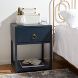 SAFAVIEH Maci 1-Drawer 1-Shelf Accent Table Nightstand